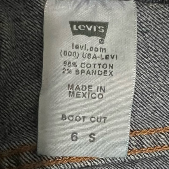 Levi’s 515 size 6 hemmed EUC - Picture 3 of 8